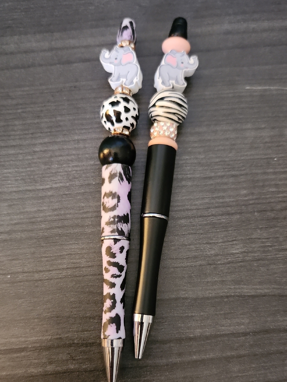Cute Elephant Beaded Pens